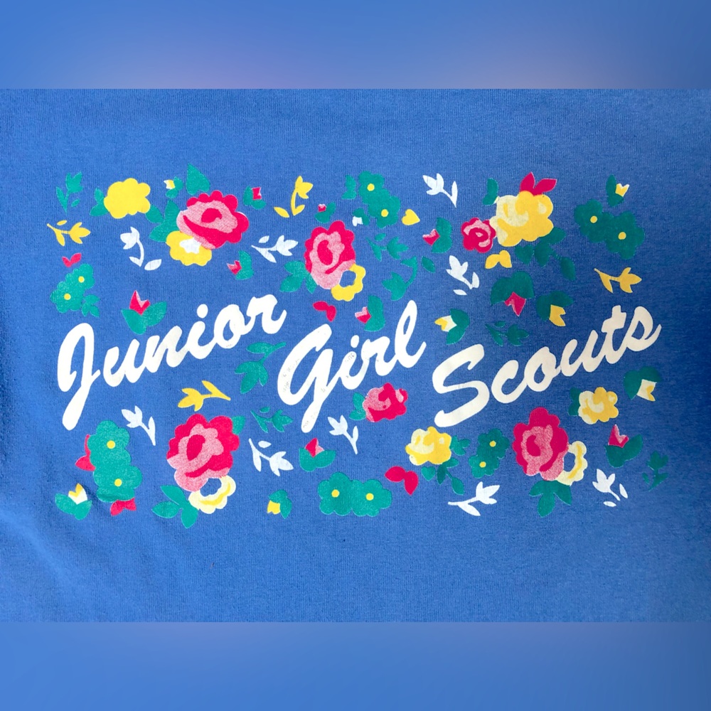 Vintage Junior Girl Scouts Graphic Tee